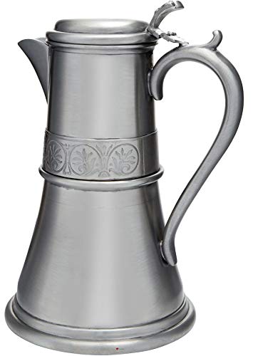 Amazon.com - Pewter Medieval Flagon 1.5 Pint with Lid and 
