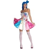 Rubie's Costume Co Katy Perry Candy Girl Costume, Multi, Large
