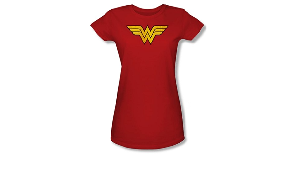 Amazon.com: DC Wonder Woman Red Logo 