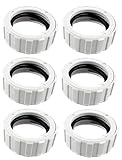6) Polaris 9-100-3109 Original Cuffless Hose Nut for 360 Pool Cleaner 91003109