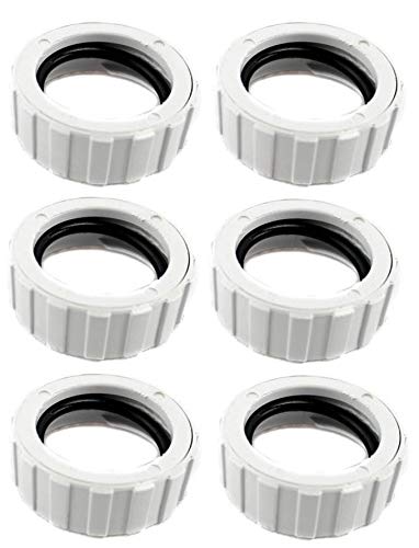 6) Polaris 9-100-3109 Original Cuffless Hose Nut for 360 Pool Cleaner 91003109