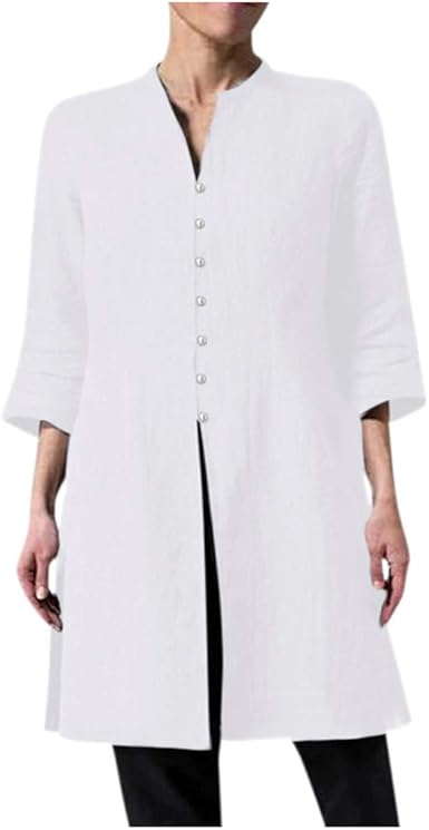 plus size white tunic blouse