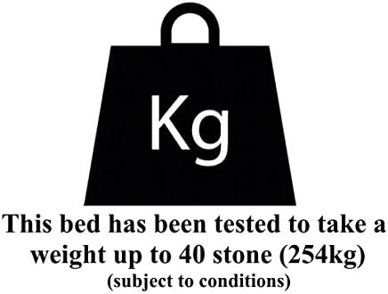 STRICTLY BEDS&BUNKS Thor Pine Single Bed Frame including Sprung Mattress (20 cm), Single 2ft 6 (5ft 9), Natural, Small Single - Image 5