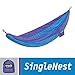 ENO, Eagles Nest Outfitters SingleNest Lightweight Camping Hammock, Purple/Teal