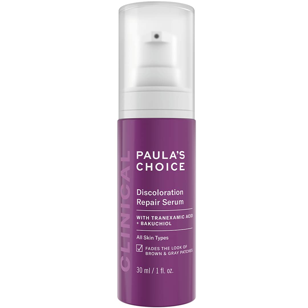 Paula's Choice CLINICAL Discoloration Repair Serum - Face Treatment Fades Brown Spots, Discolourations & Evens Skin Tone - with Tranexamic Acid & Niacinamide - All Skin Types - 30 ml