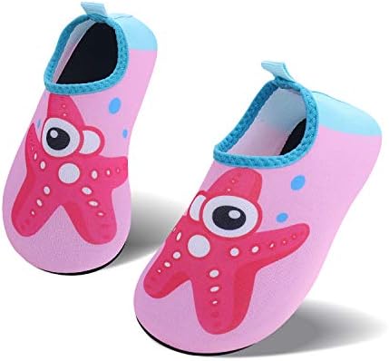 Kids Water Shoes Girls Boys Toddler Quick Dry Anti Slip Aqua Socks for Beach Outdoor Sports