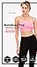 TL Women's 4 Pieces Strapless Bandeau Bra, Seamless Active Base Layer, No Padded Tube Top, Junior or Plus Size Black_Navy_White_Red One Size