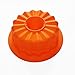 X-Haibei Flute Savarin Round Cake Pan Gelatin Chocolate Birdseed Silicone Ring Deep Mold Dia.9 inch