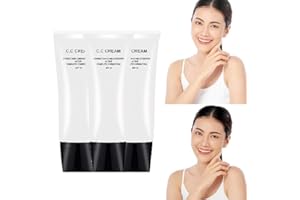 NOISSUE Perebella Cc Cream Skin Tone Adjusting CC Cream SPF 50, Cosmetics CC Cream, Colour Correcting Self Adjusting Soft Moisturizing Skin Tone Gel Invisible Pore Light Oil-Free