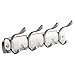 iDesign Bruschia Steel Wall Mount 8-Hook Storage Rack - 13