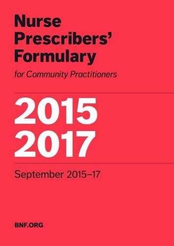 Nurse Prescribers' Formulary: For Community Practitioners 2015-2017