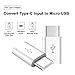 USB Type C Adapter, USB-C to Micro USB Adapter Converter, Compatible for MacBook, Nokia N1 Tablet, ChromeBook Pixel, Nexus 6p and more Type-C Devices (Pack of 5)