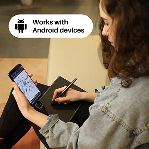 Drawing Tablet HUION HS64 Beginner Graphics Tablet OSU Tablet with