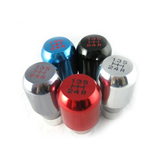 ZHUOTOP Car Auto Gear Shift Knobs Aluminum Gear Stick Knob Munual