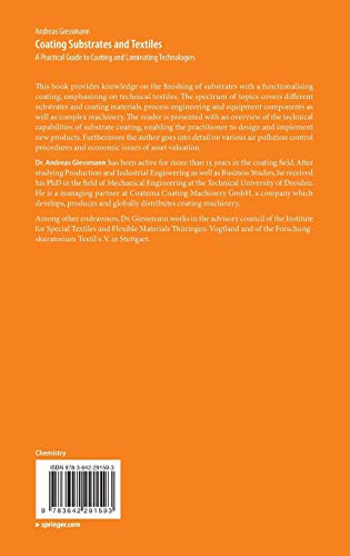 Coating Substrates and Textiles: A Practical Guide to Coating and Laminating Technologies