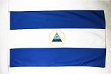 AZ FLAG Nicaragua Flag 3x5 ft 100D Polyester with 2 Brass Grommets view 4