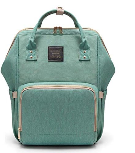 JIANGJIE Baby Diaper Bag Backpack Large Capacity Waterproof Multi-Function Insulation Mom Travel Organizer Durable And Stylish