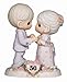 Precious Moments, 50th Anniversary Keepsake Bisque Porcelain Figurine - 'We Share A Love Forever Young', 115912