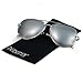 Duduma Fashion Aviator Sunglasses with Flat Lens Metal Frame for Women and Men 0713