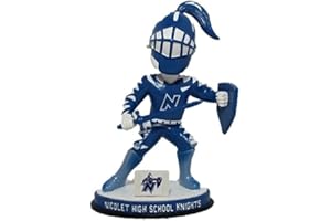NATIONAL BOBBLEHEAD HALL OF FAME AND MUSEUM Nicolet Knights High School Milwaukee Bobblehead