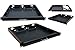 RAISING ELECTRONICS 1U Rack Mount Sliding Keyboard Tray