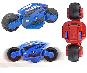Amitasha Friction Bike Futuristic Concept Motorcycle Toys for Kids - Racing Motorbike Vehicles Pack of 1