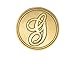 Wax Seal Stamp Letter A-Z, Alphabet Initial Sealing Stamp for Christmas & Thanksgiving Cards, Wedding Invitation W-S-2 (Letter G)