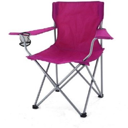 Ozark Trail Camp Chair w/ Carrying Case, Raspberry Review