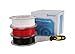 MIKA3D Printer PLA Filament Bundle, 1.75mm+/- 0.03mm, Widely Compatible, 3 Spools Pack, 0.5kgs 1.1 lbs/Spool, Total 1.5kgs Material, with One 3D Print Remove Or Stick Tool (Pack of 4)