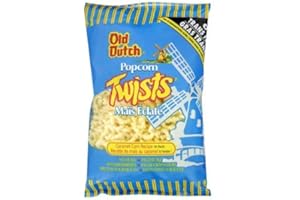 Old Dutch Popcorn Twists Puff Corn Snack 175g/6.2oz {Imported from Canada}