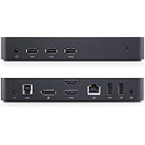 Amazon Com Dell Wd19tb Thunderbolt Docking Station With 180w Ac Power Adapter 130w Power Delivery Computers Accessories