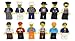 R-Magic 48 Pcs Minifigures Building Bricks Community People, Building Party Toys Gift