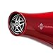 JINRI Professional Blow Dryer Ionic with Styling Concentrator Nozzle and Cold Shot Button 2 Speeds 3 Heat Settings CETL Certified Hair Dryer,1875W,Red