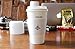 16 oz Hot Beverage Drinking Disposable White Paper Coffee Cup with White Dome Lid and Kraft Sleeve Combo 50 Pack