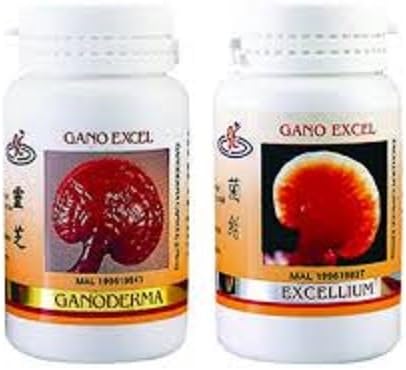 ganoderma excellium 1BOX 30 capsules + GANO ganoderma 1BOX 30 capsules