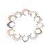 LIGONG Nose Ring Septum Piercing Jewelry,12Pieces Faux Fake Septum Nose Ring for Women Non Piercing Jewelry Clip On Body Piercing White/Gold/Silver/Rose Gold- Gift Choice