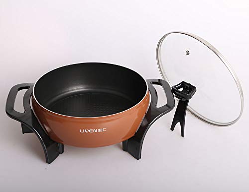 2 Electric+Aluminum+Nun+sticking+Coating+Cooker