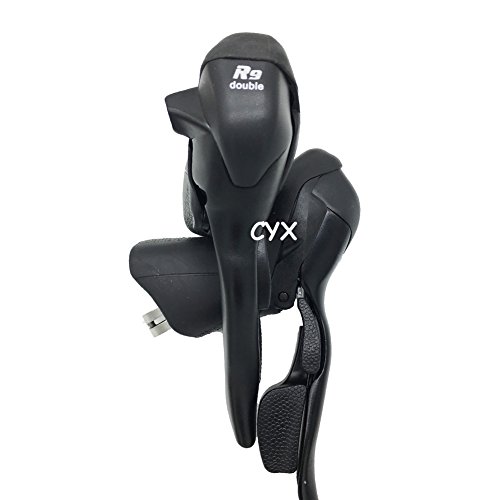 microNEW Double 2X9 Speed Shifter Derailleur Compatible for Shimano Dual Control Levers