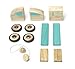 12 Piece Tegu Circuit Racer Magnetic Wooden Block Set