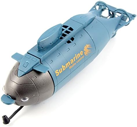 Acten Fashion New Blue 6CH Mini Radio Remote control RC RTR Three propellers Motor submarine Toy