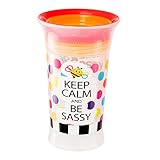Sassy Slogan Cup 9oz, Keep Calm and Be Sassy