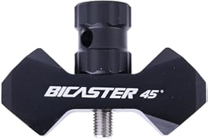 BICASTER Archery Stabilizer Dual V-Bar 40 Degree/45 Degree