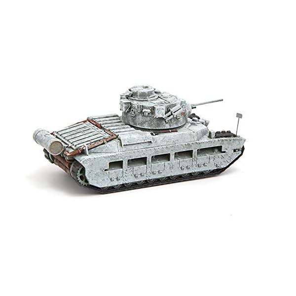 CMO Panzer Modelle Plastik 1/72, Matilda II Infanterie Panzer Sowjetische Armee, Druckguss Militär Tank, Kinderspielzeug… – Bild 3