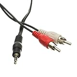 CableWholesale Jason 3.5mm 50-Feet Stereo Male to Two RCA Male Cable (2RCA-STE-50)