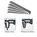 Wekoil 30 Snap Off Utility Knife Blades 9mm Auto Lock Retractable Craft Cutters with Extra 3 Pcs Carbon Steel Art Knives for Cutting Box Paper Cardboard Graphics Projects
