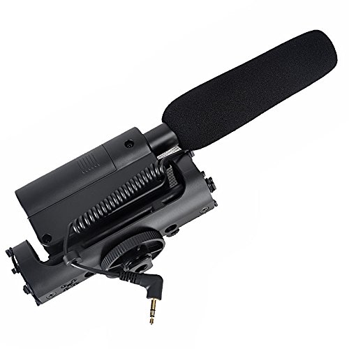 ATian TAKSTAR SGC-598 Interview Microphone Shotgun Video DSLR Camera Microphone for Nikon/Canon Camera/DV Camcorder(Need 3.5mm Interface)