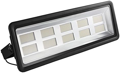 Gighlofe 1000W LED Floodlight Outdoor Wall Light, 80000LM, 3000K Warm White, IP66 Waterproof Outdoor Security Light Spotlights for Yard, Garage, Garden, Roads, Streets, Warehouse, Parking Lot, Squares