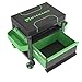 Sidekick Rolling Mechanic Stool - 500 Lb Capacity Garage Toolbox Stool - Adjustable Height Mechanic Creeper Seat - Large Drawer, 3-Inch Casters and Tool Caddy - Powder Coated Steel Frame