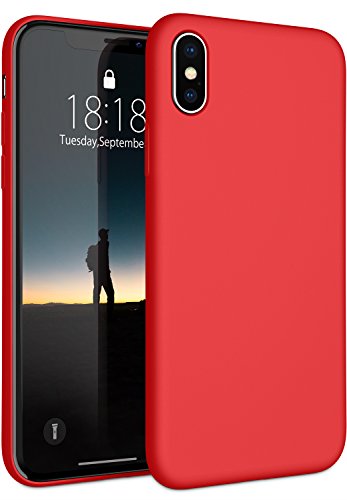 iPhone-X-Case-DTTO-Romance-Series-Liquid-Silicone-Gel-Rubber-Anti-Scratch-Shockproof-5-8-Inch-iPhone-Case-for-Apple-iPhone-X-with-Honeycomb-Grid-Pattern