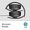 Sennheiser HD 300 Around-Ear Lightweight Foldable Headphones - Black